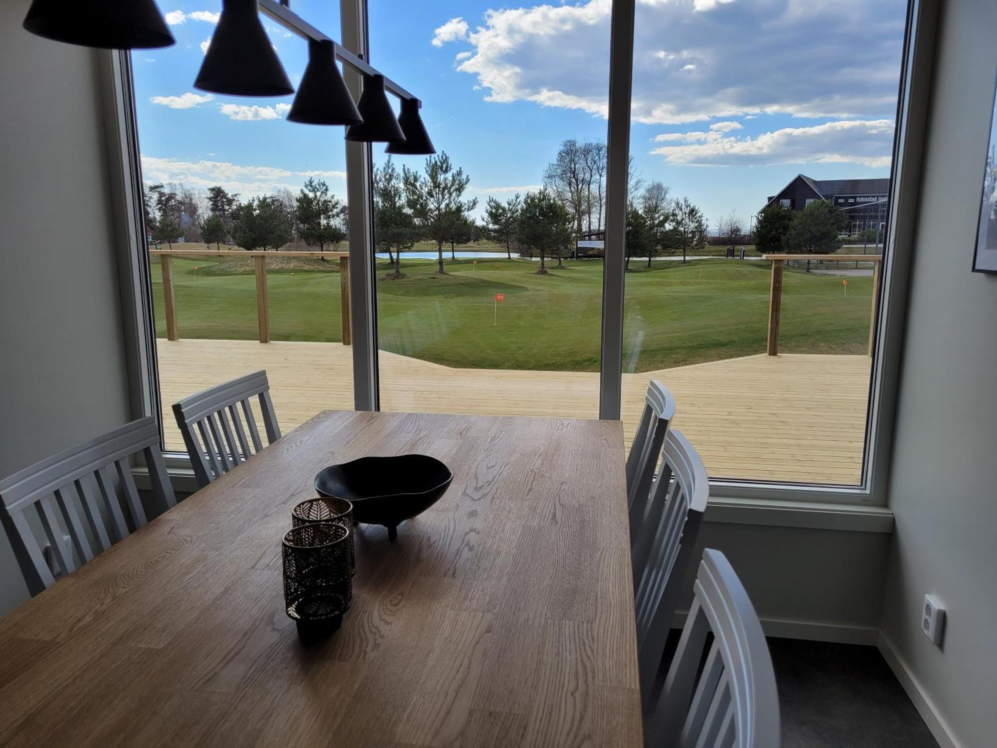 Halmstad Golfarena Stugor Exterior foto