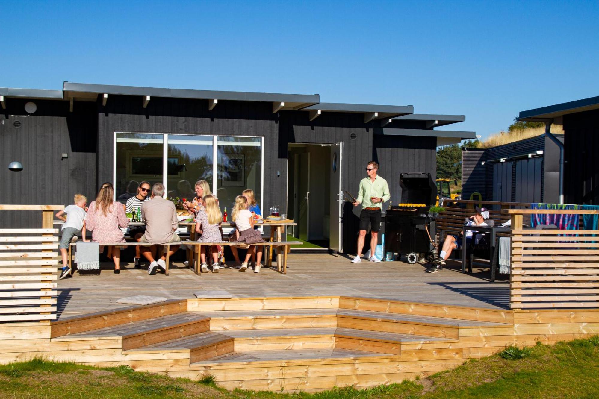 Halmstad Golfarena Stugor Exterior foto
