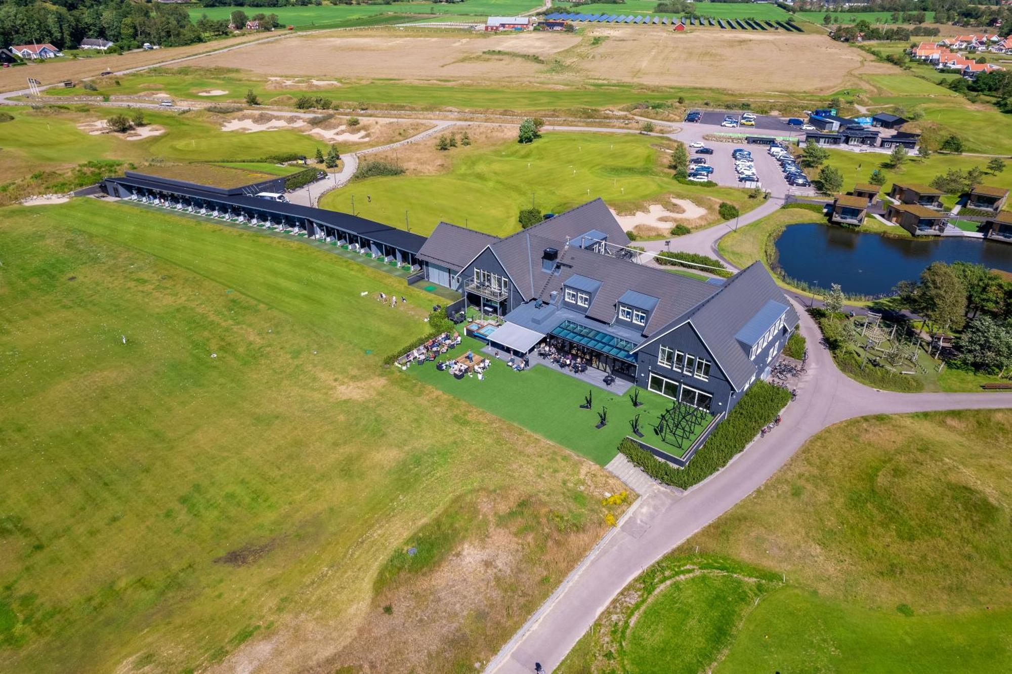 Halmstad Golfarena Stugor Exterior foto